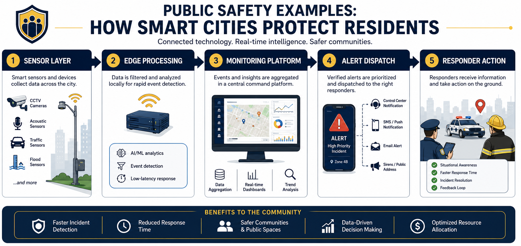 Public Safety Examples: How Smart Cities Protect Residents