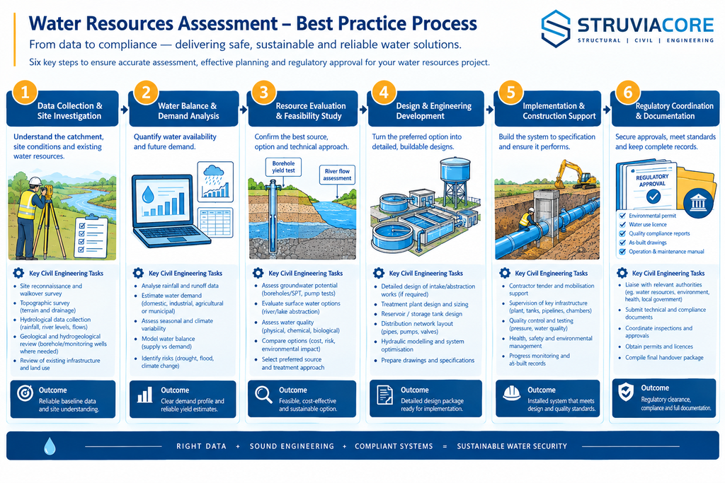 Best practices checklist for water resources engineering project delivery
